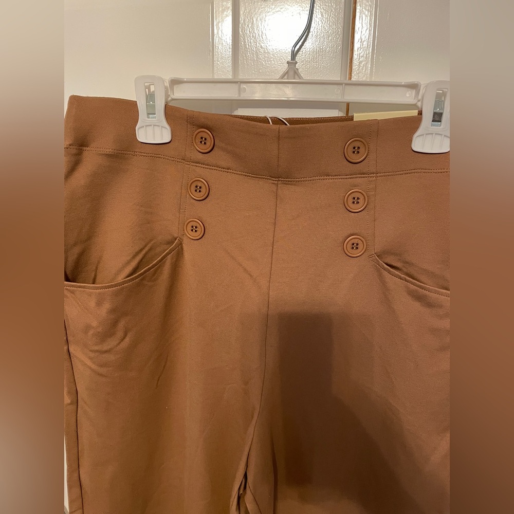 Max Studio Wide Leg Sailor Pants - Picture 6 of 9